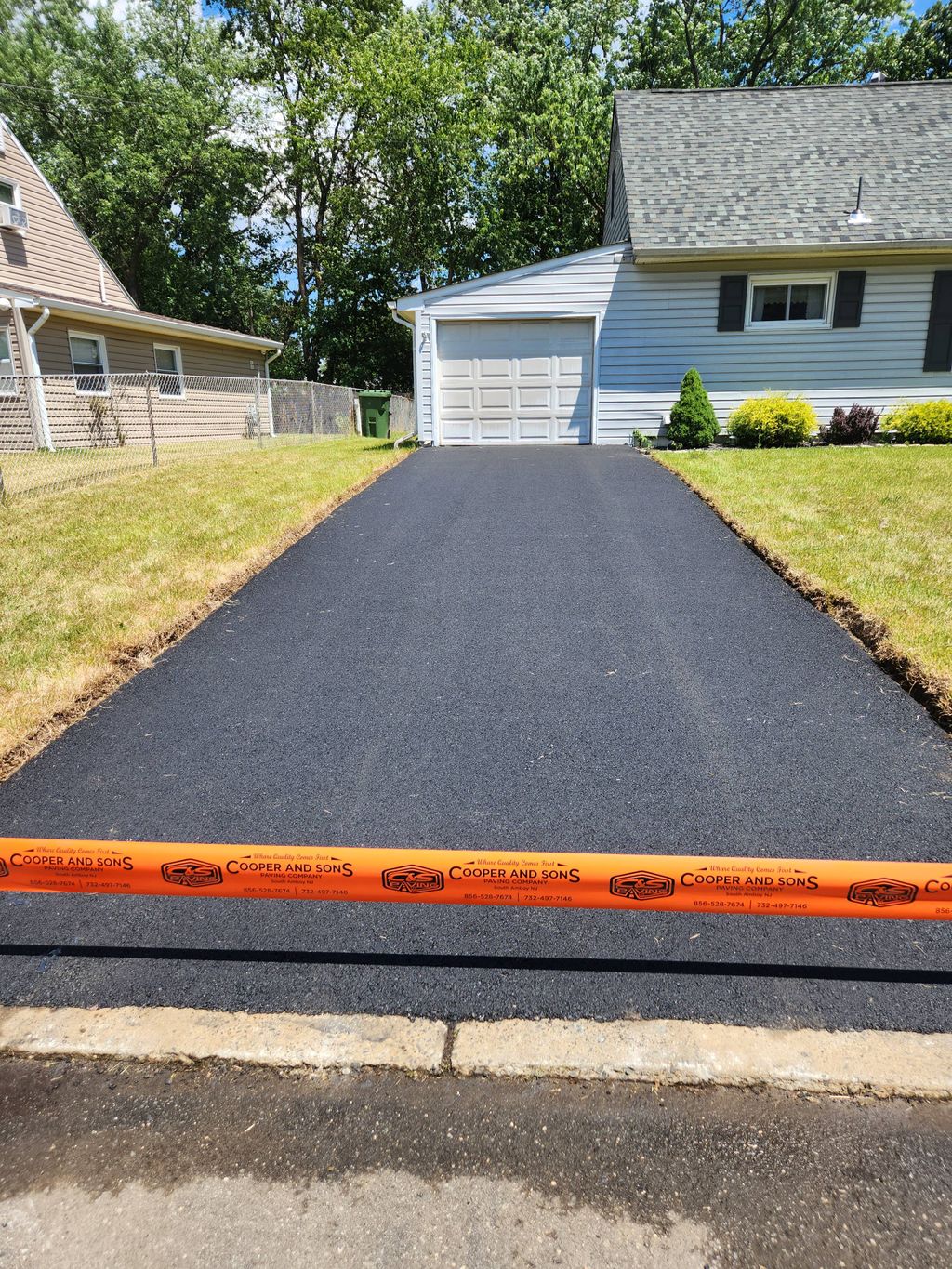 New asphalt driveway installation in southriver nj