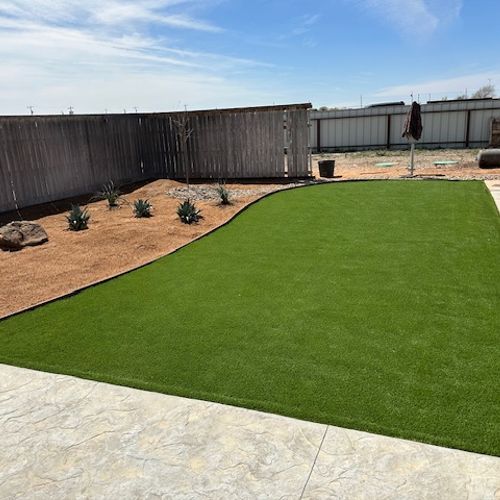 Artificial Turf Installation