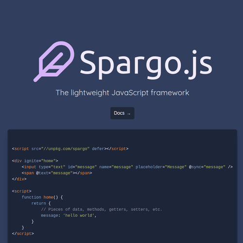 Spargo.js