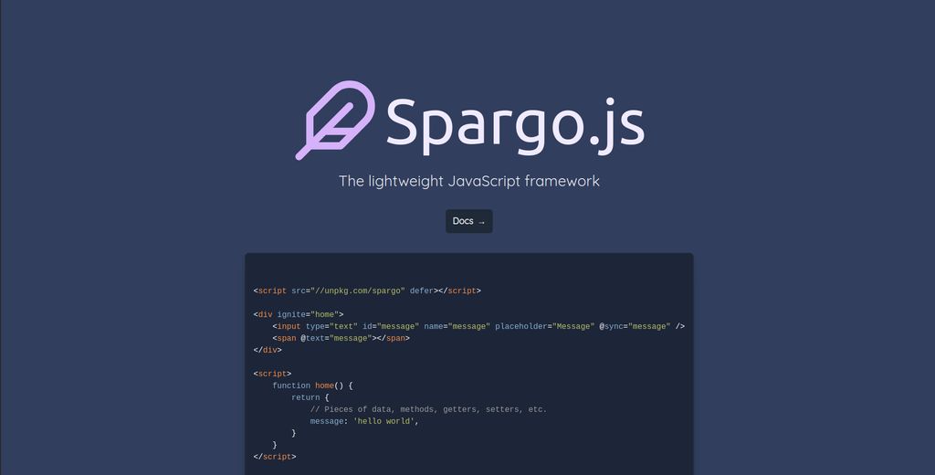 Spargo.js