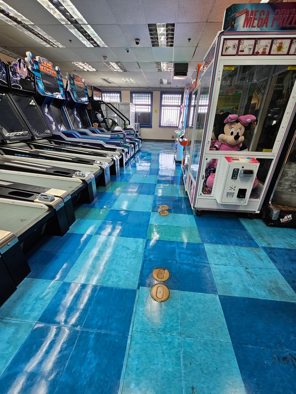 Santa Monica pier Floor wash and wax