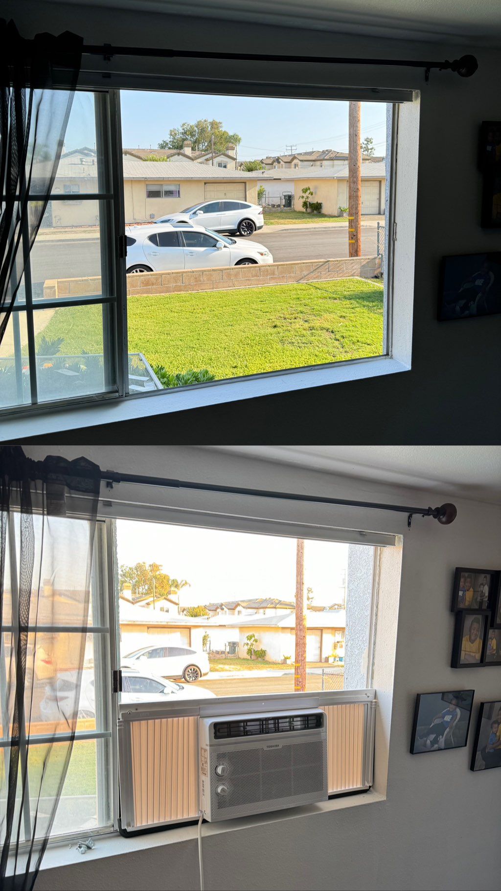 Installing an air conditioner in a different type 