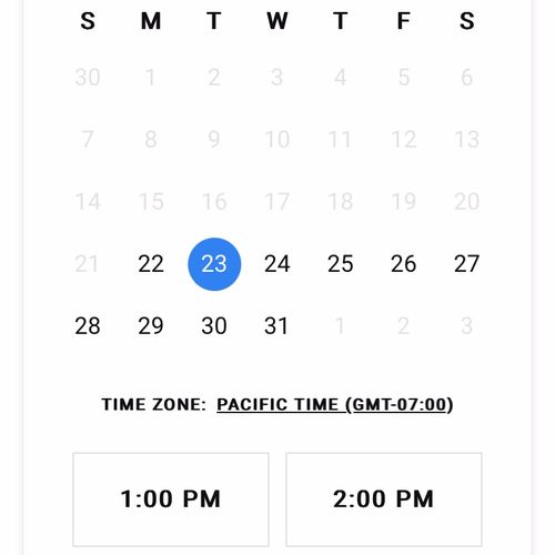 Online Scheduler Phone