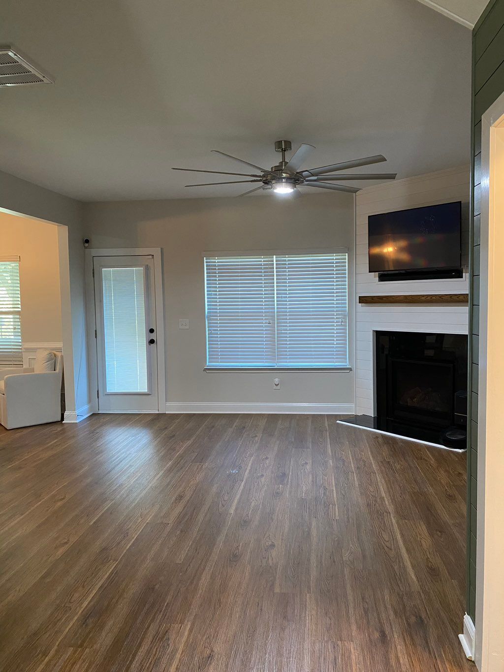 Living Room After Construction Photo 