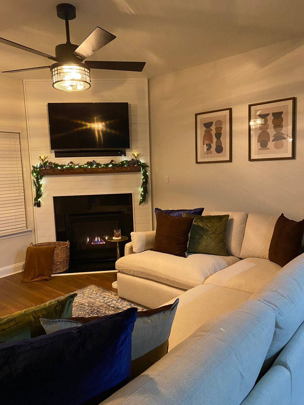Living Room After Photo 