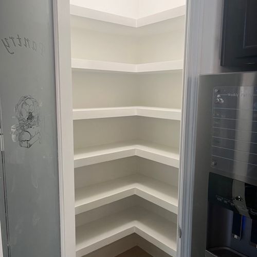 Closet and Shelving System Installation