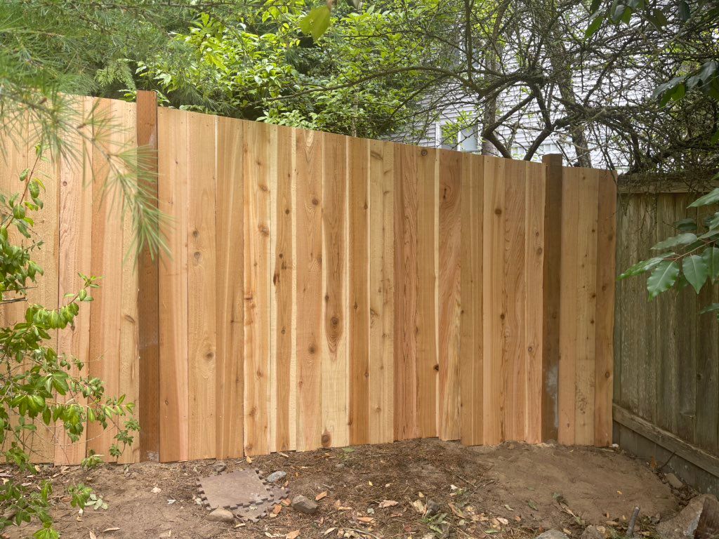 Great work get the fence done in a very timely way