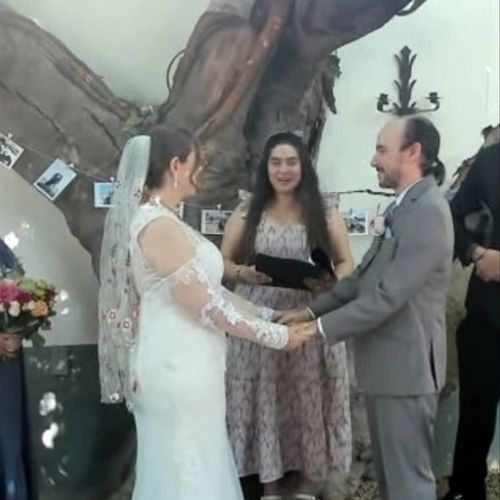 Sarah is a wonderful officiant! My fiance and I ap