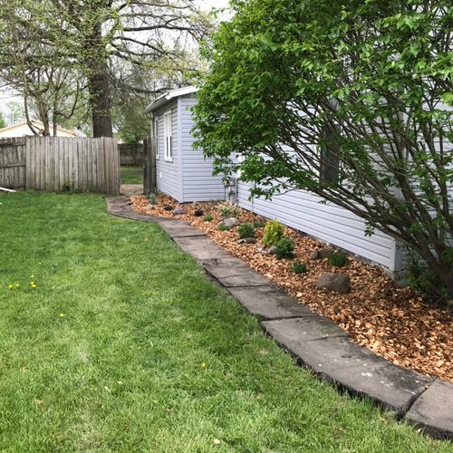 Landscaping for client