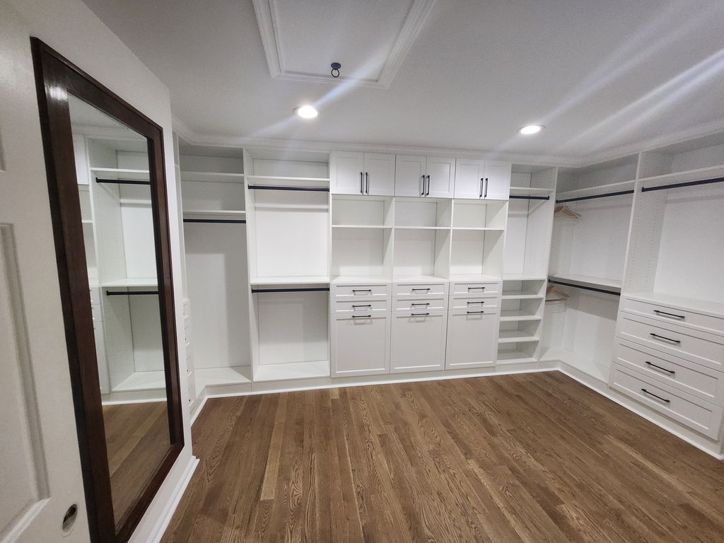 Closet and Shelving System Installation