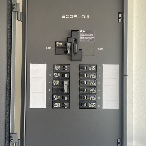 Circuit Breaker Panel or Fuse Box Installation