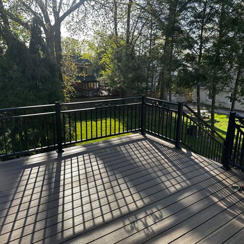 I recently had an outdoor deck installed by Capita