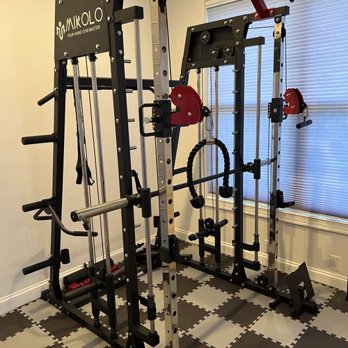 Home gym install