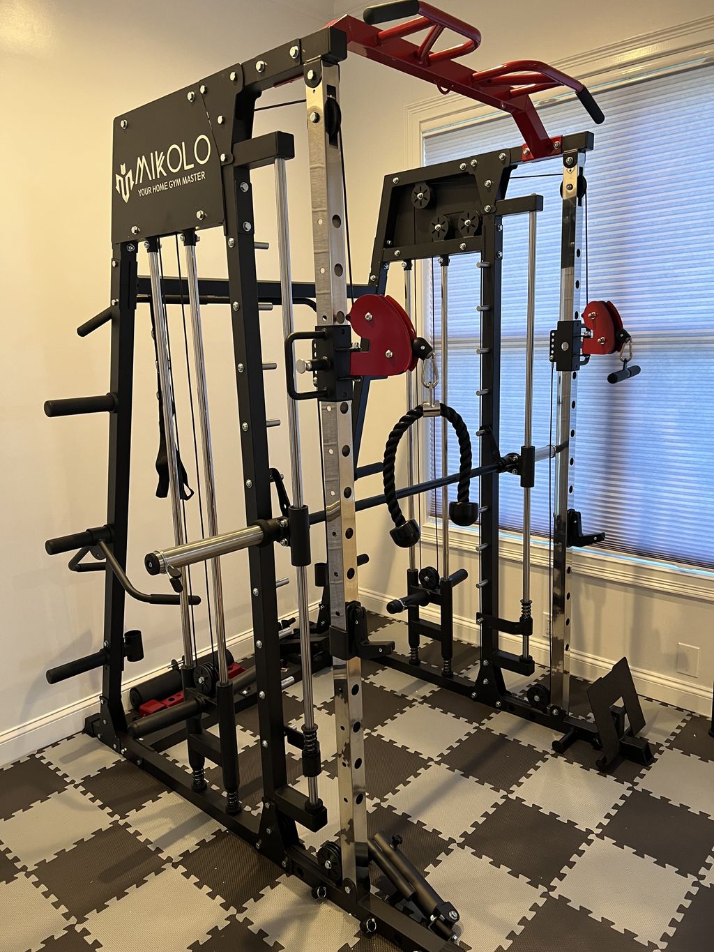 Home gym install