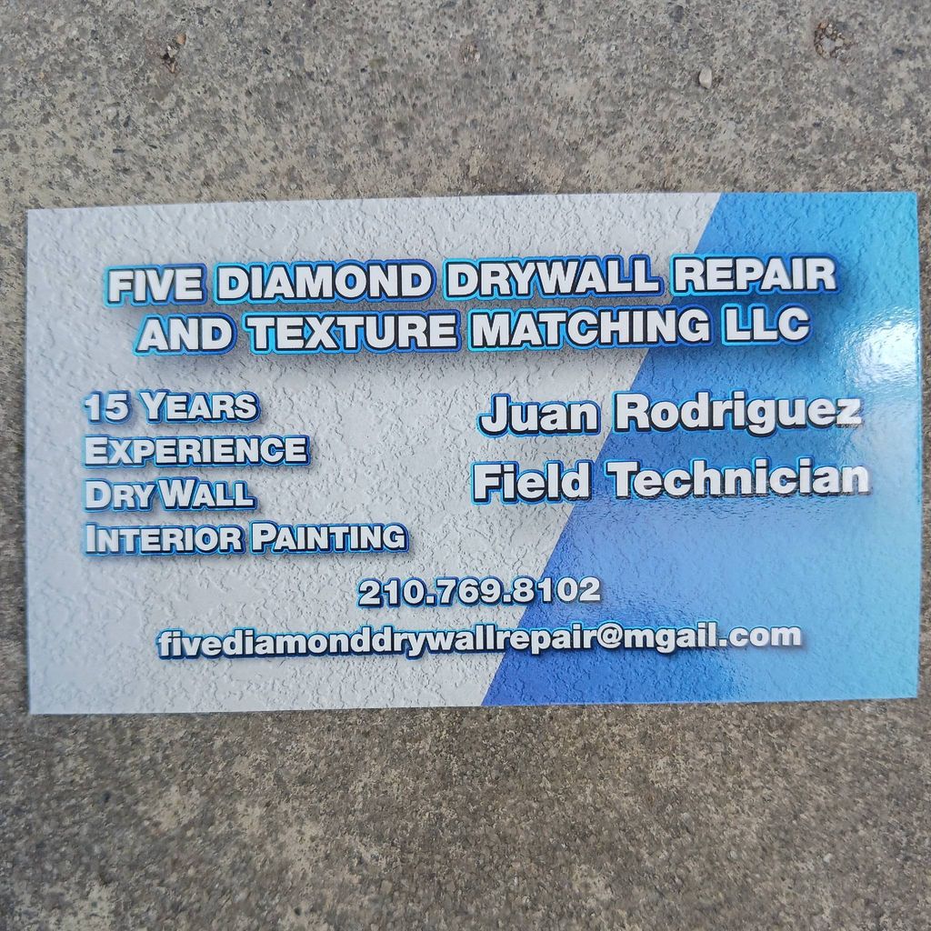 Five Diamond Drywall Repair & Texture Matching LLC