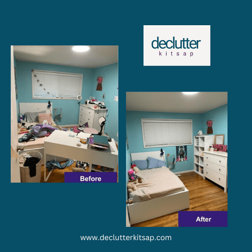 Tween's Room Before & After