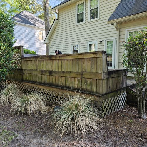 Before Deck Demolition 