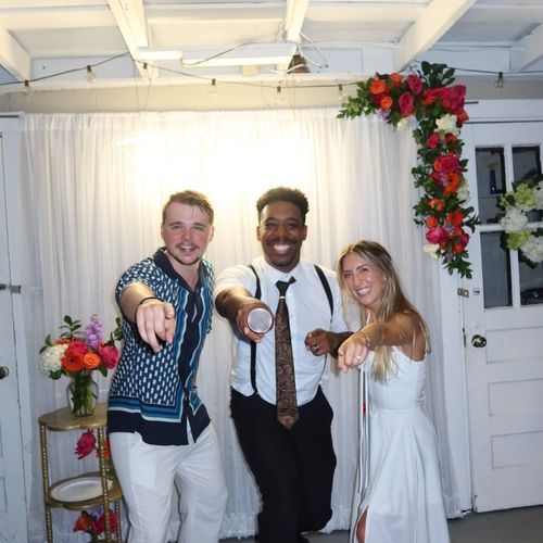 DJ Wante was the highlight of our engagement party