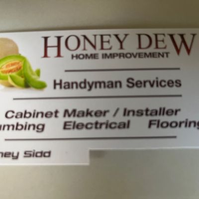 Avatar for Honeydew home improvements