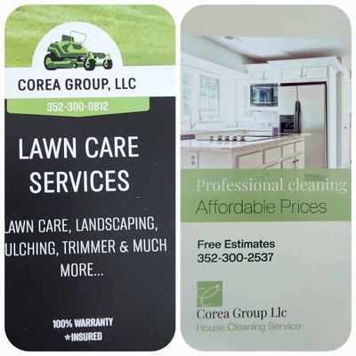 Avatar for Corea Group  Lawn Care & House cleaning Services