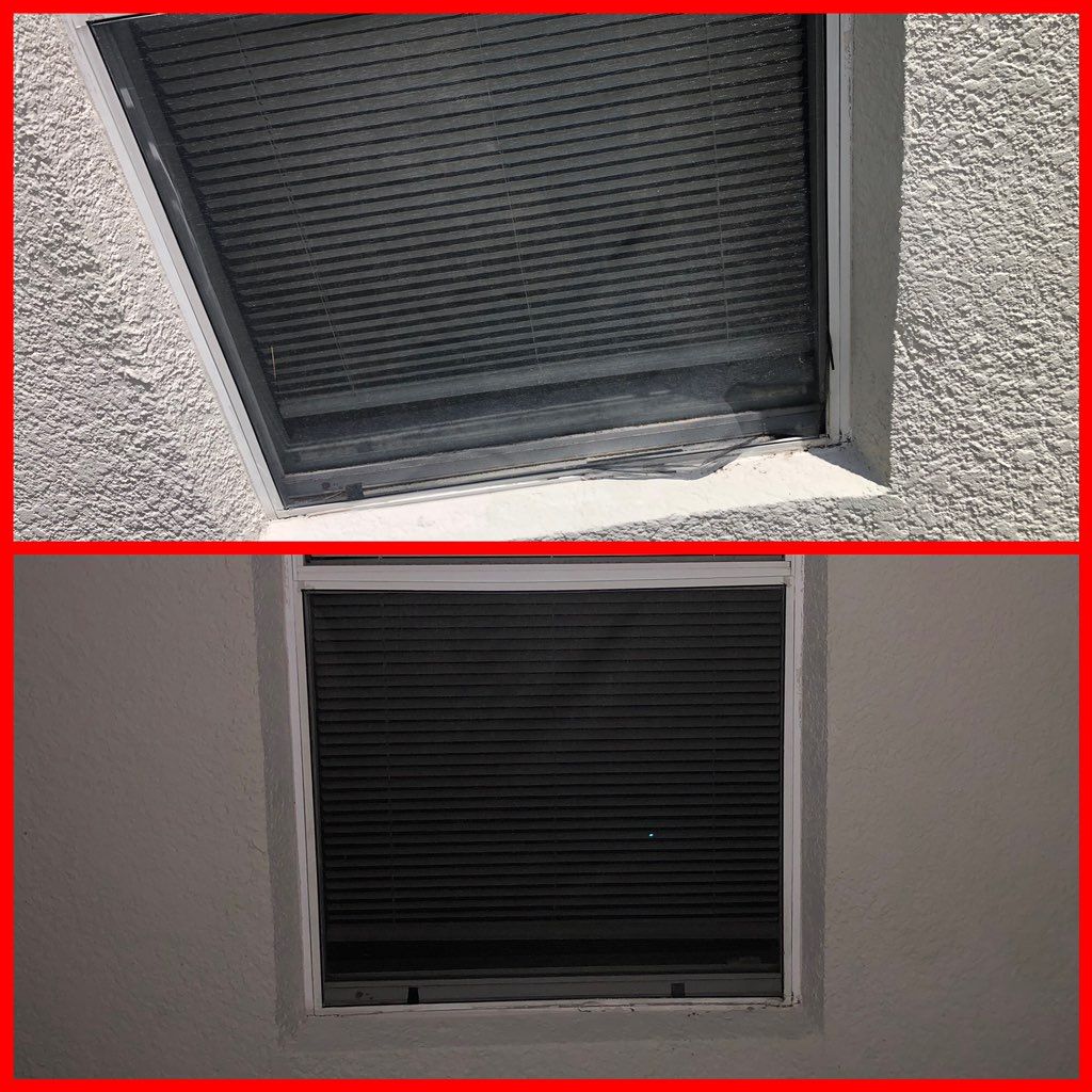 Window screen repair
