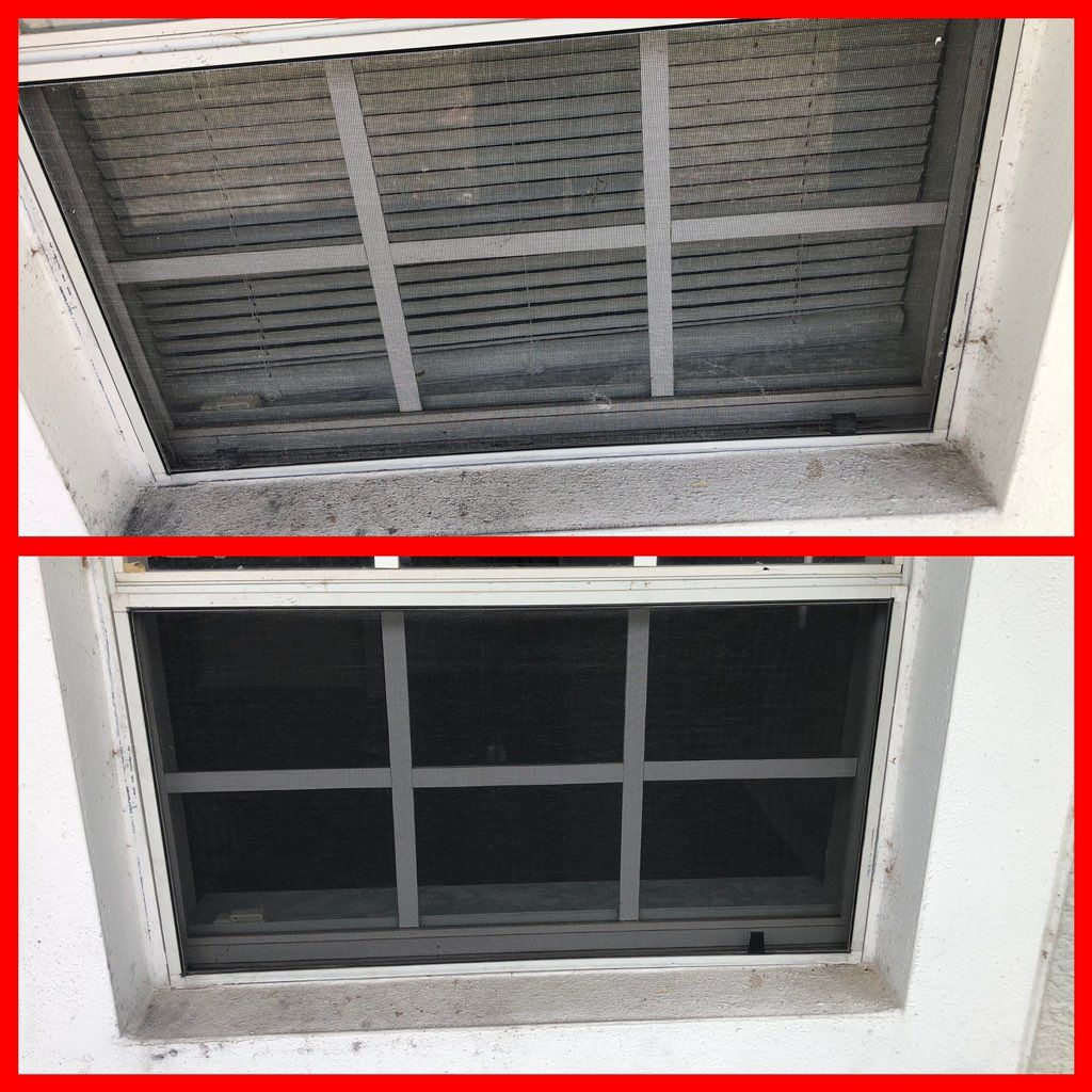 Window screen repair