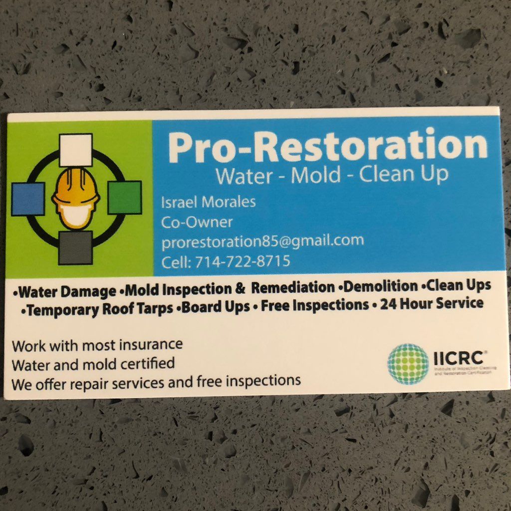 Pro restoration oc