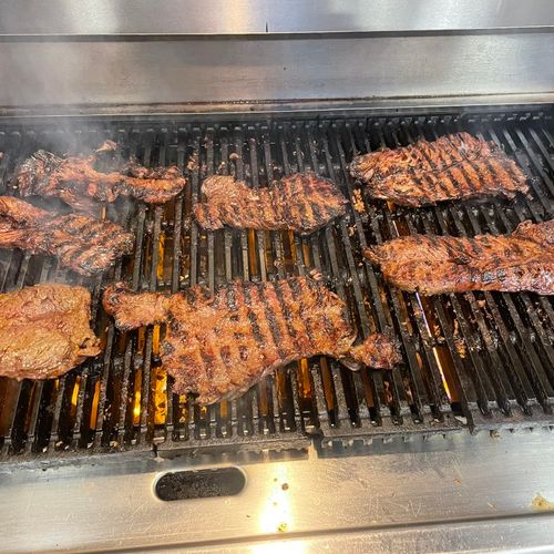 Marinated hangar steak!!!!