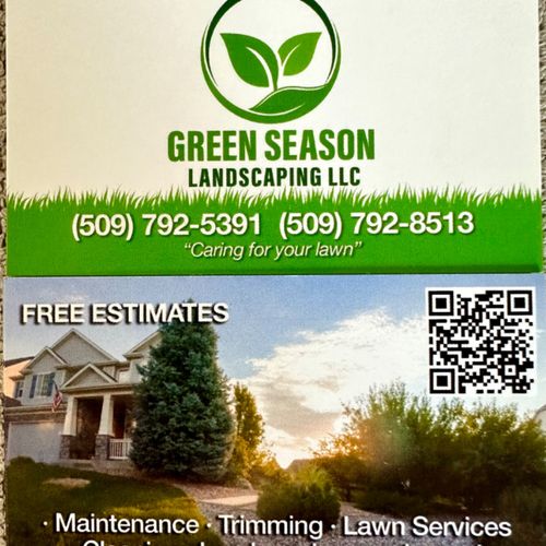 Green Season is the best mowing lawn services we h