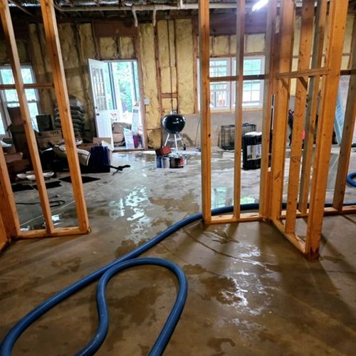 Water Damage Cleanup and Restoration