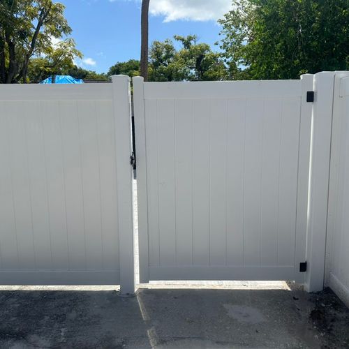 I recently had a gate installed and couldn’t be mo