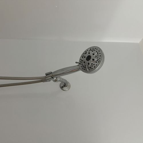 I recently moved and my shower had a bad diffuser.