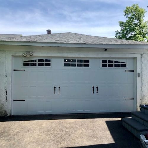 They did a fantastic job installing our new garage