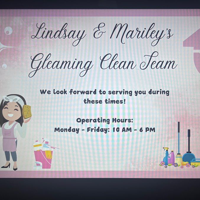 Lindsay’s Glam Cleaning services