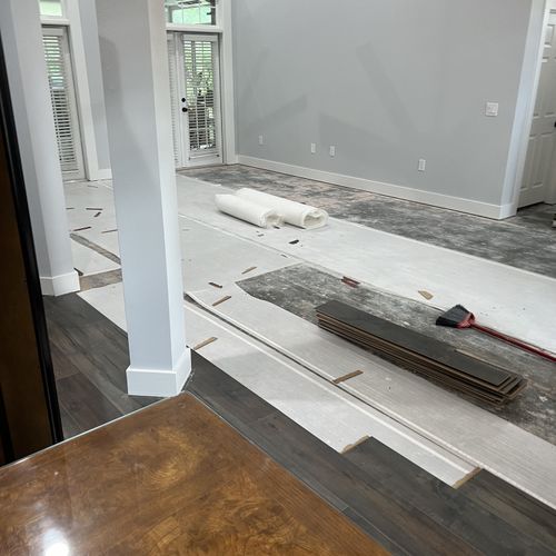 Floor Installation or Replacement