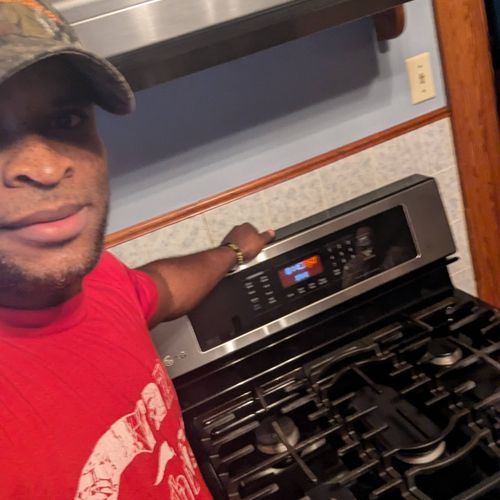 Gas stove range repair 