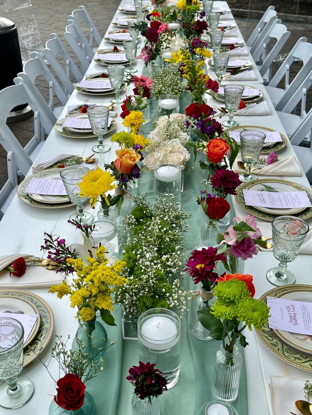 Intimate Spring  Birthday Brunch