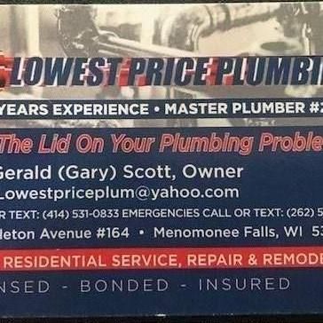 Avatar for Lowest Price Plumbing, LLC