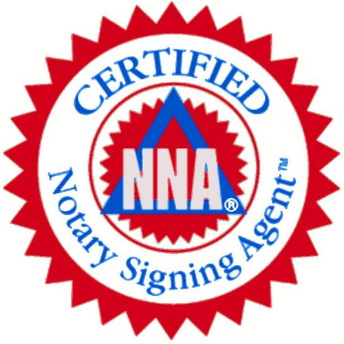 We are certified with NNA as a Notary Signing Agen