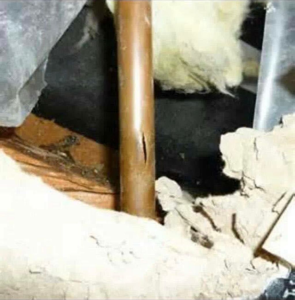 Busted Copper Pipe Roswell, Ga