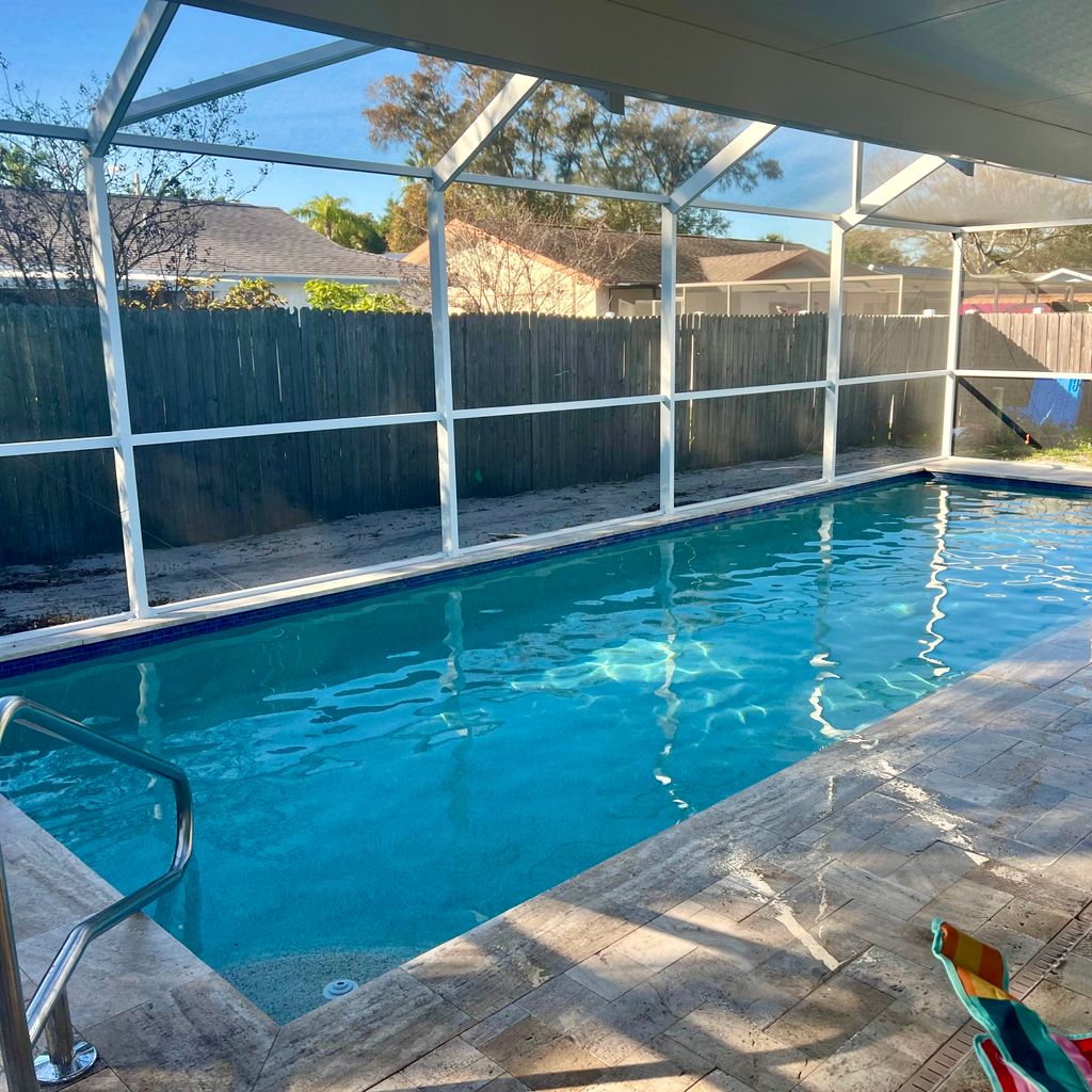 Clean pool in Pinellas Park