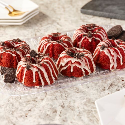 Petite Red Velvet Oreo Pound Cakes