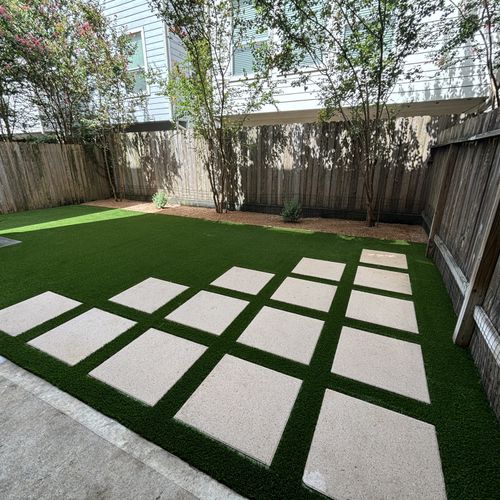 Artificial Turf Installation