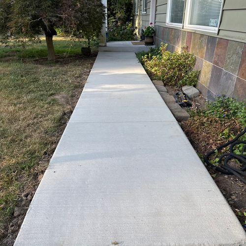 Vili and crew replaced my front walk and resurface