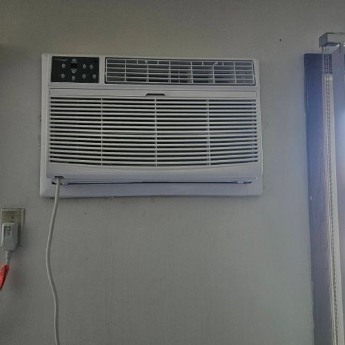 They helped me install a wall AC I recently bought