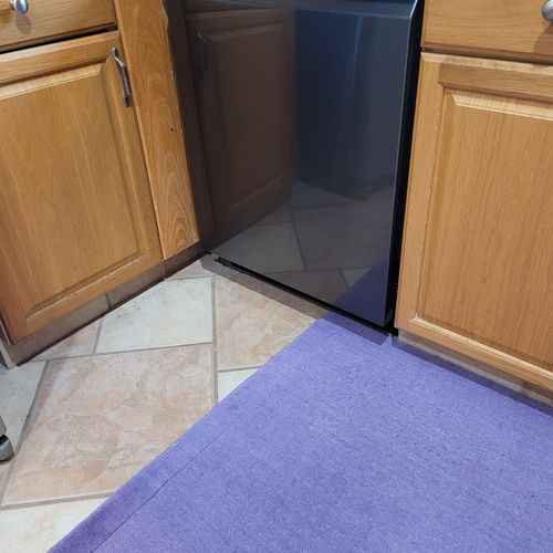 We had attempted to install a new dishwasher ourse