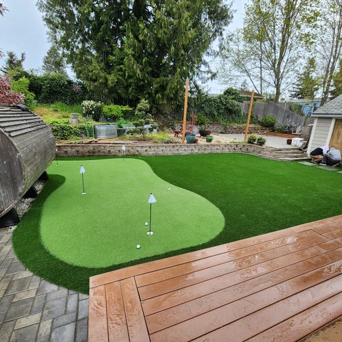 Artificial Turf Installation