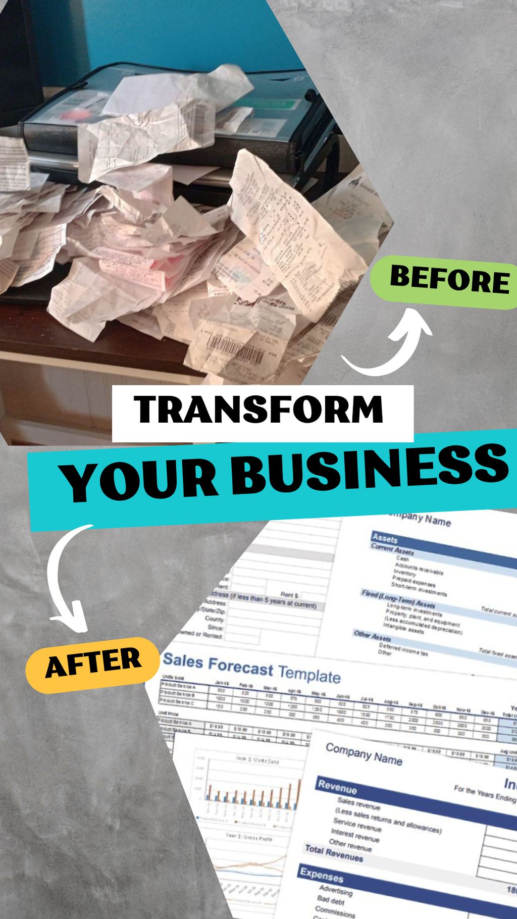 From messy receipts to meaningful financials