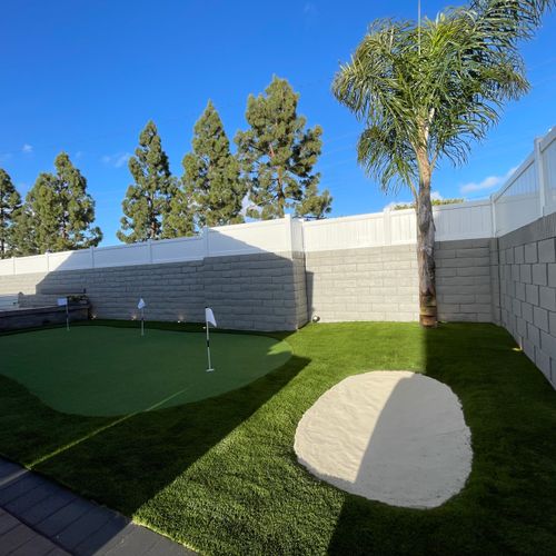 Artificial Turf Installation