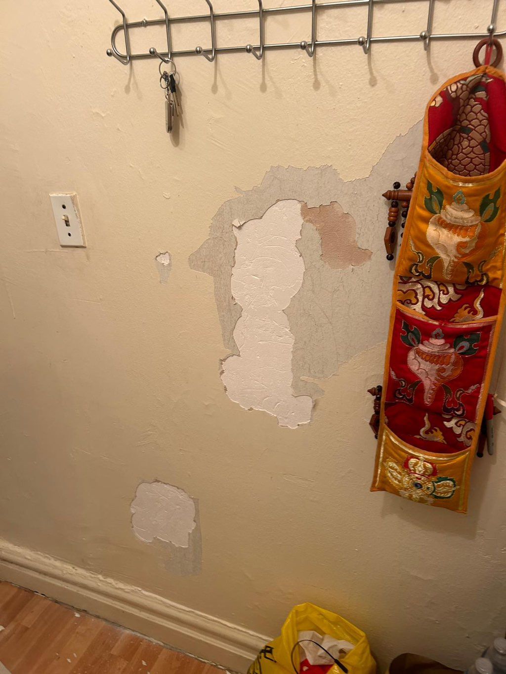 This is BEFORE doing the plaster, sand and then th